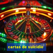 cartas de suicidio